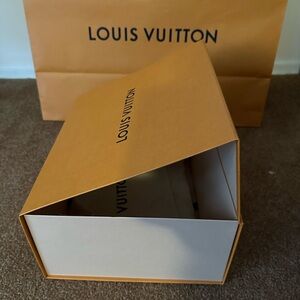 Louis Vuitton Signature Orange Box